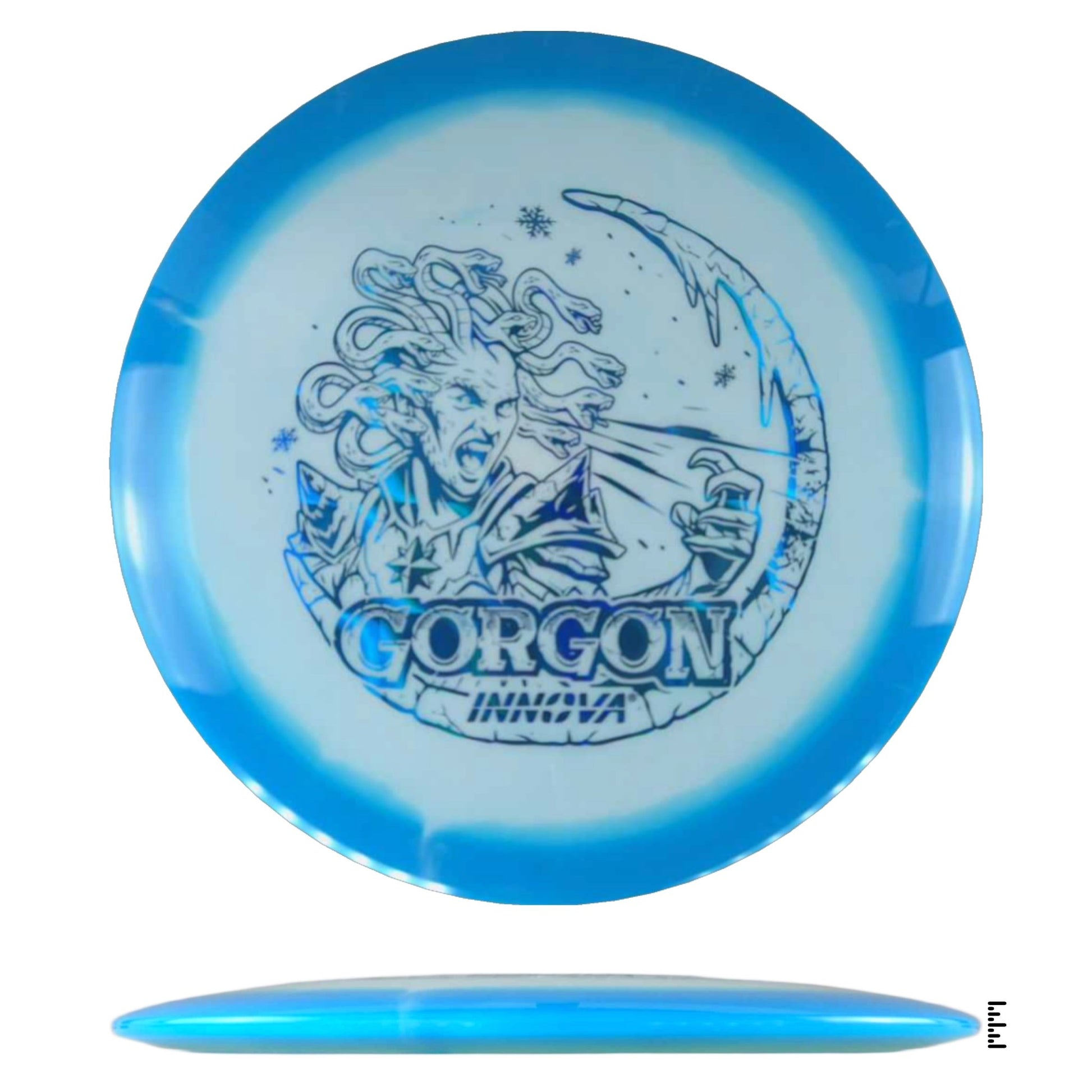 Innova Halo Star Gorgon 2025 Holiday Edition - White / Sky Blue - Powergrip USA