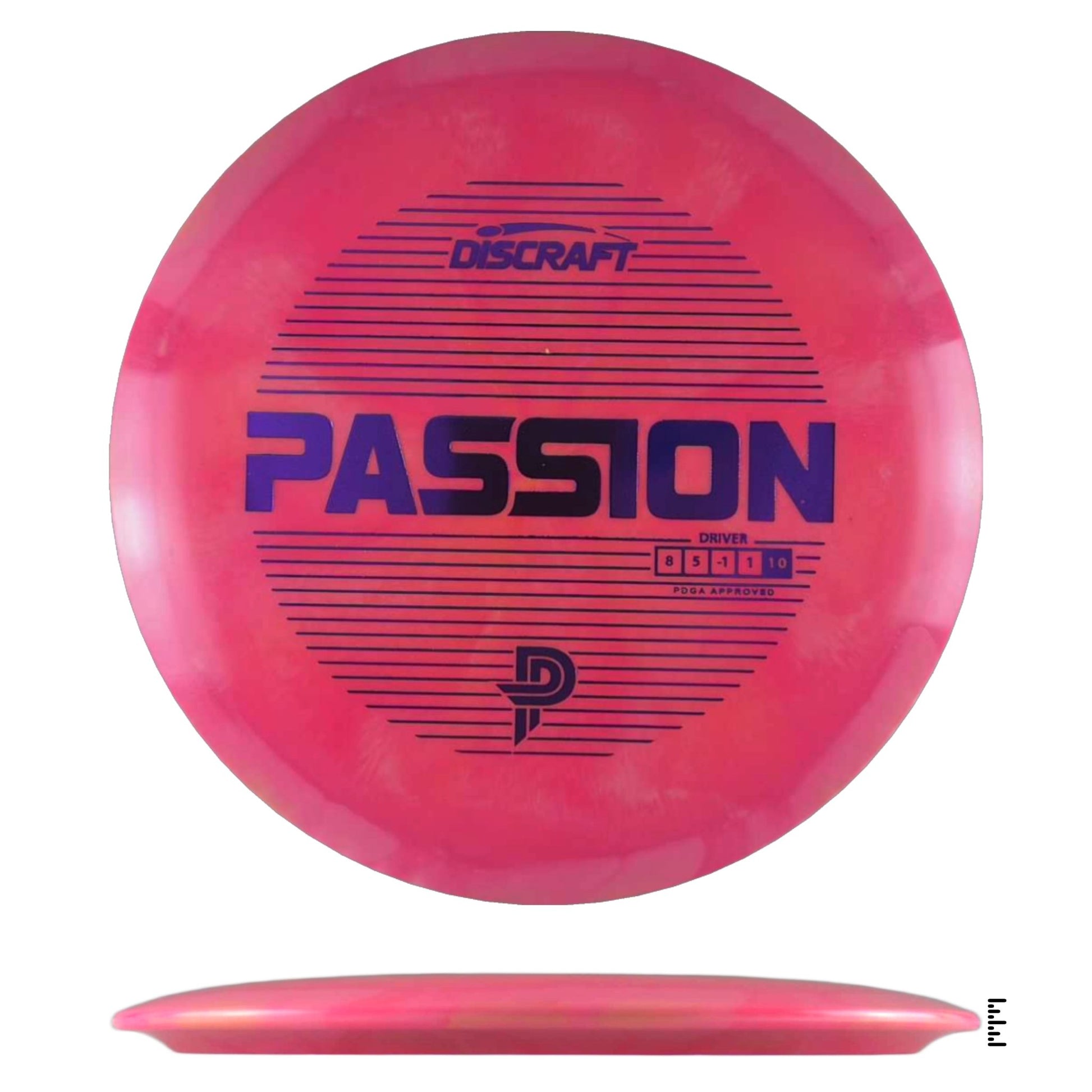Discraft ESP Swirl Passion Paige Pierce - Hot Pink - Powergrip USA