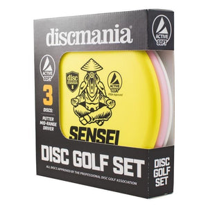 Disc Golf Set Active Soft - Powergrip USA