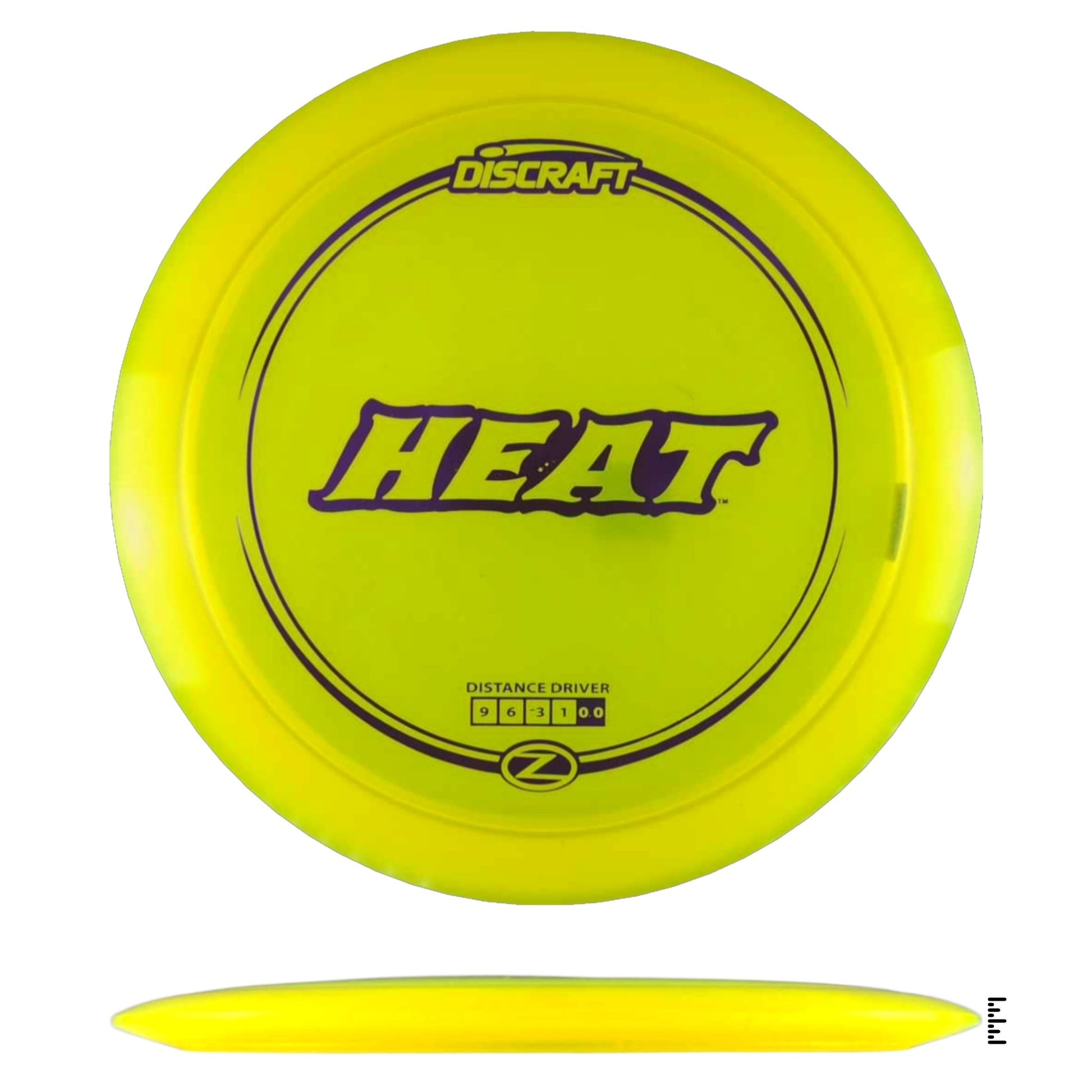 Discraft Z Line Heat - Yellow - Powergrip USA