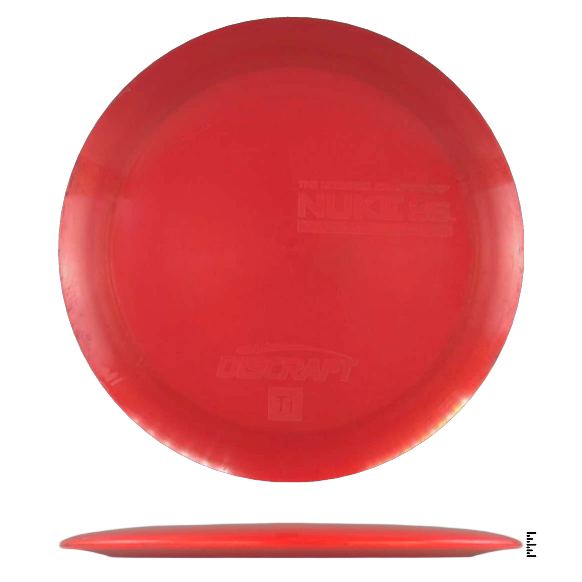 Red Disc Golf Disc
