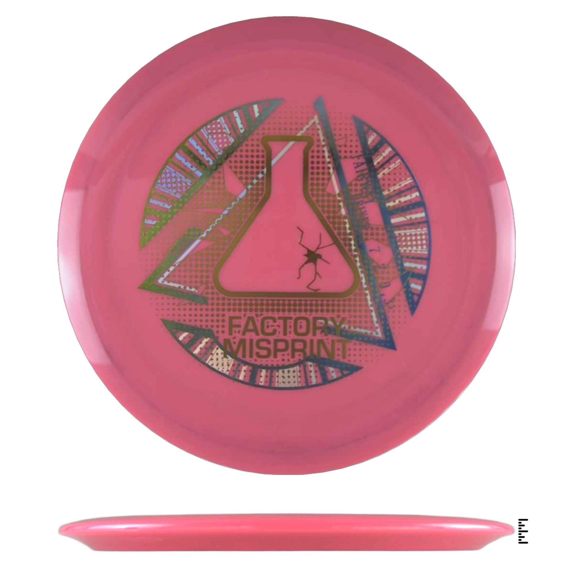 Streamline Discs Neutron Turbulence Factory Misprint - Pink - Powergrip USA