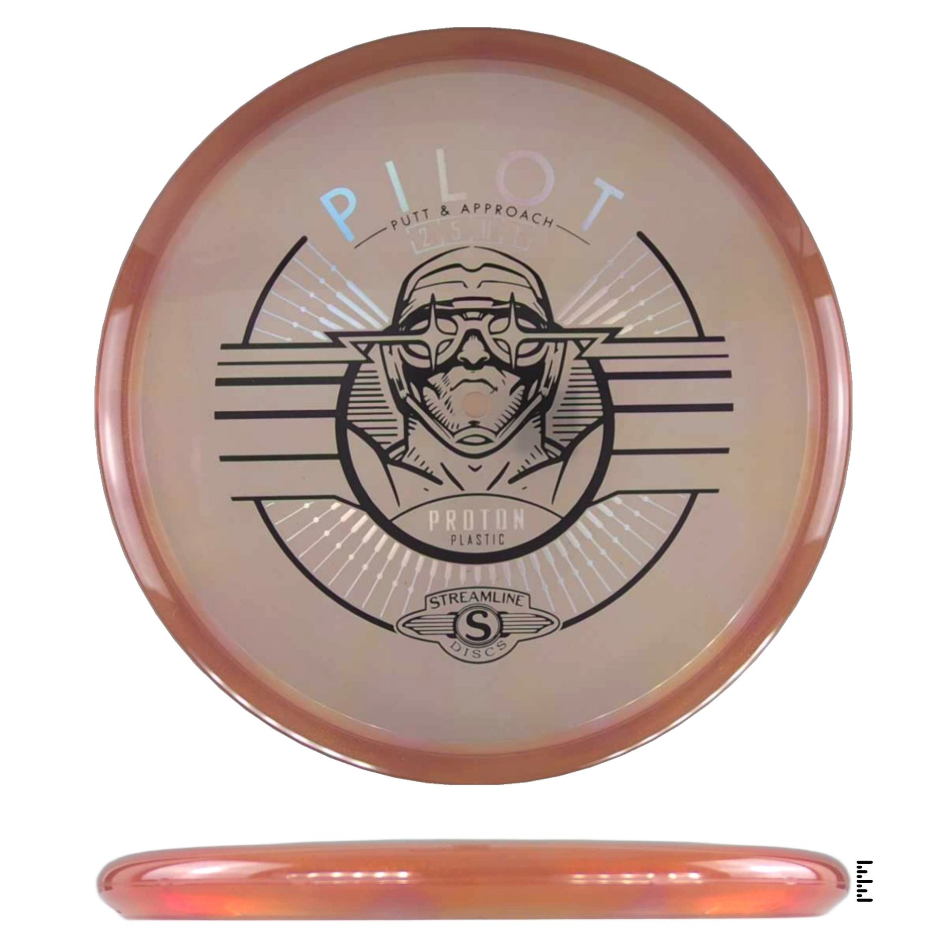 Streamline Discs Proton Pilot - Brown - Powergrip USA