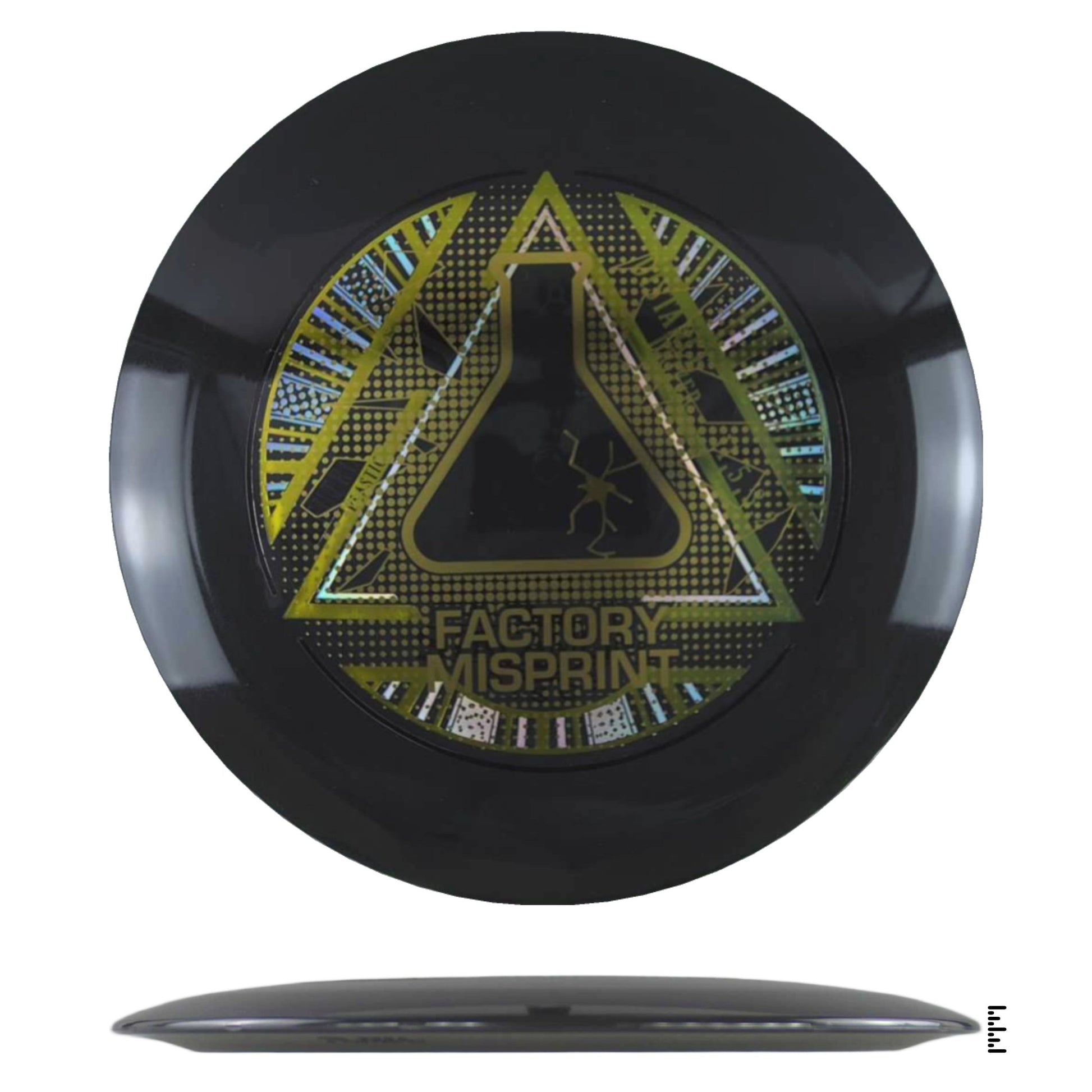 Streamline Discs Neutron Jet Factory Misprint - Black - Powergrip USA