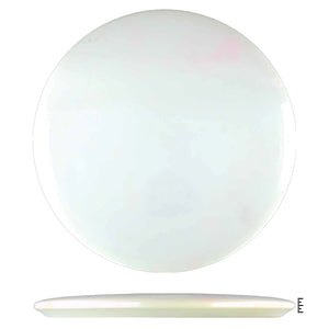 White disc golf disc