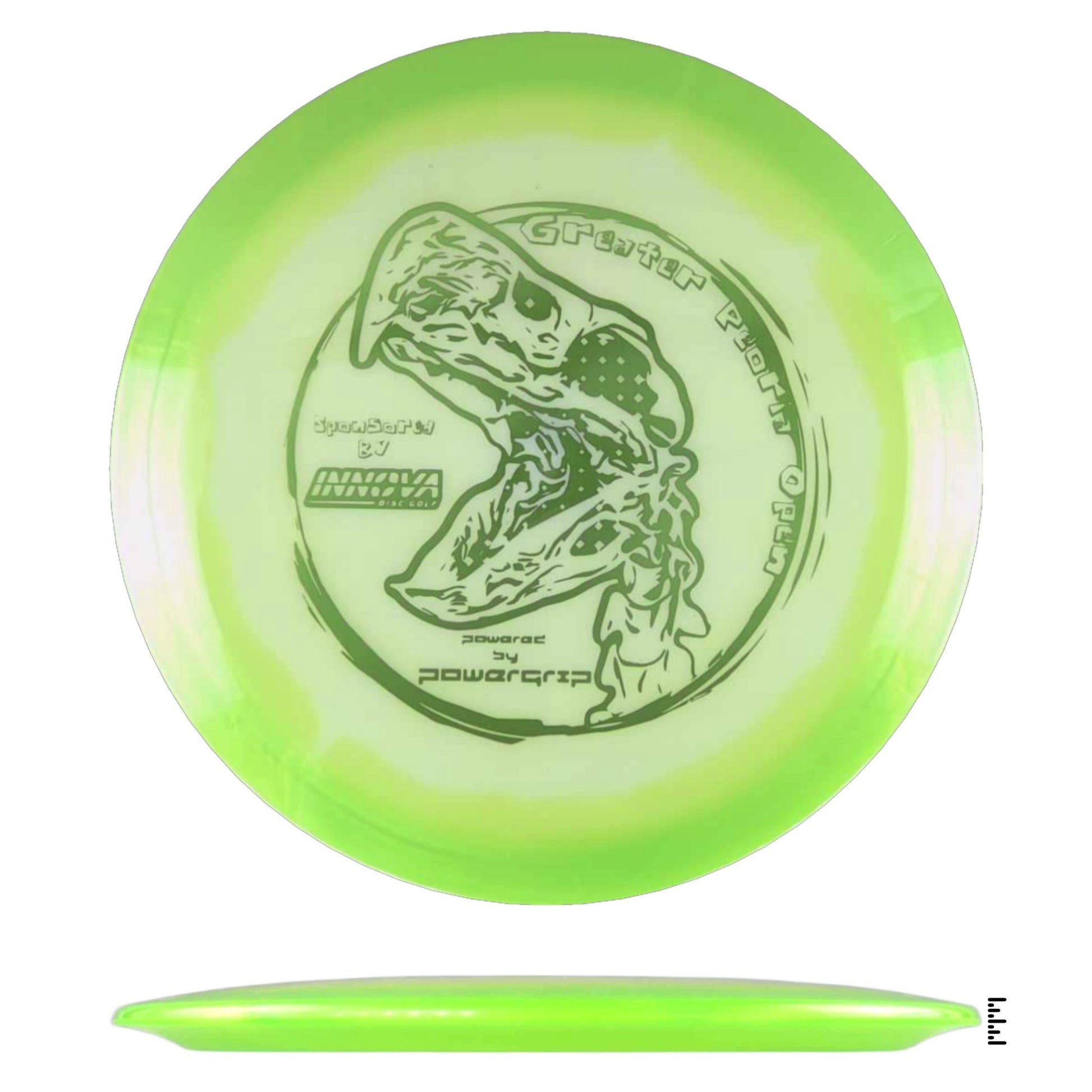 Innova Halo Firebird - 2024 Greater Peoria Open - White / Lime - Powergrip USA