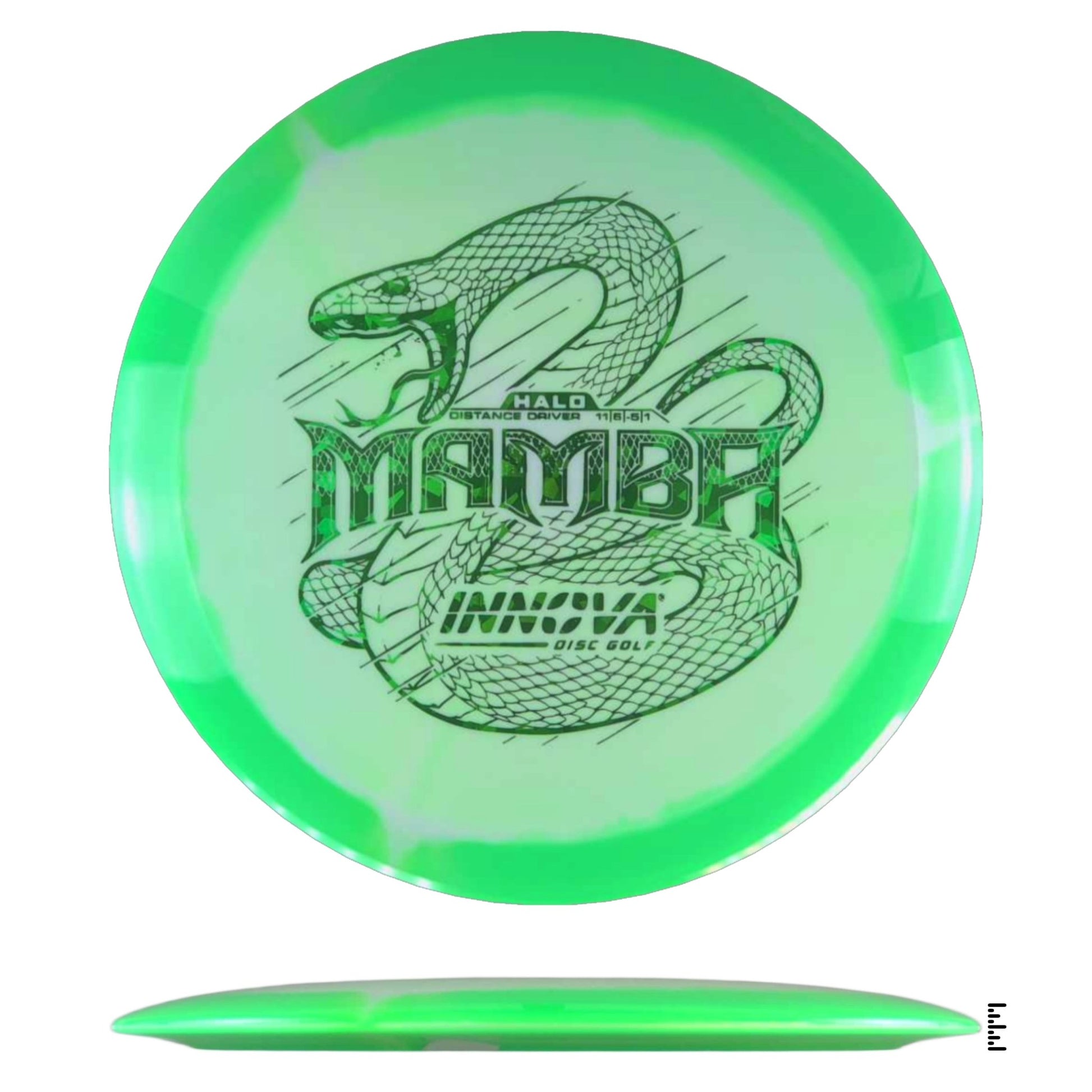 Innova Halo Star Mamba - White / Green - Powergrip USA
