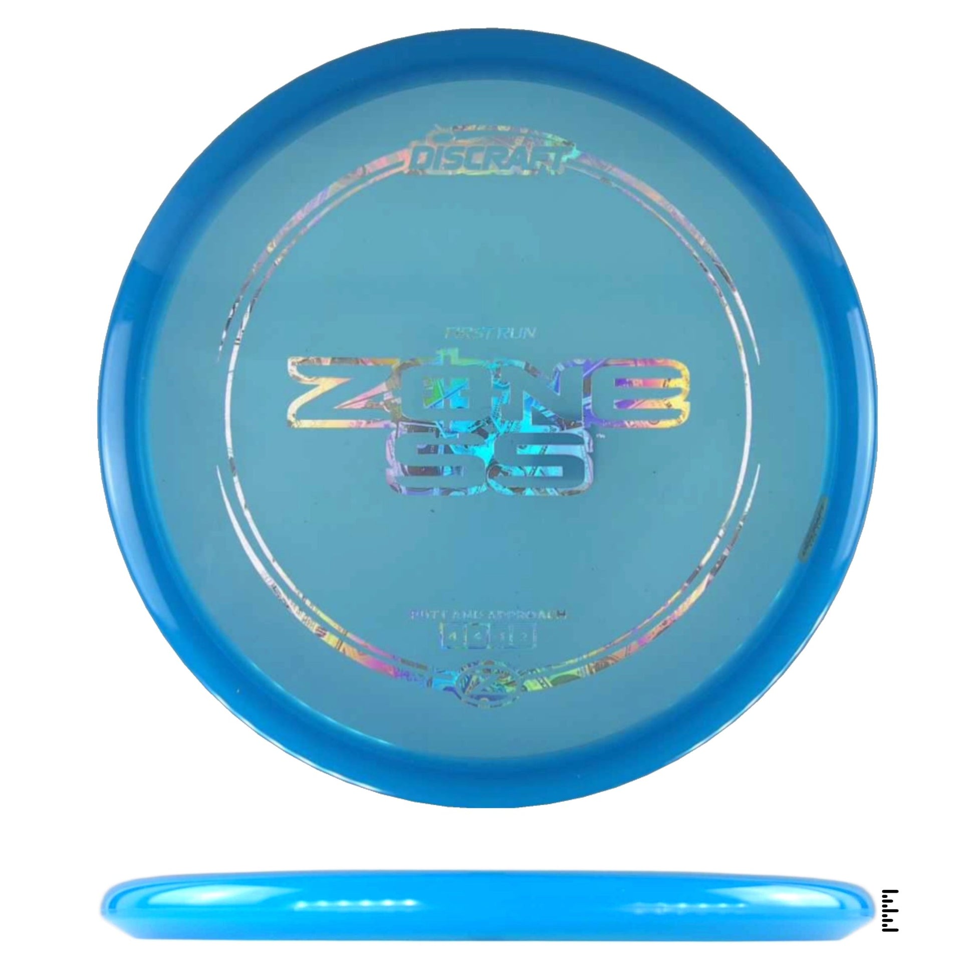 Discraft Z Line Zone SS - First Run - Blue - Powergrip USA