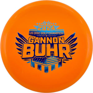 D - Line Flex 3 P2x Gannon Buhr US Disc Golf Champion Triumph Series - Orange - Powergrip USA