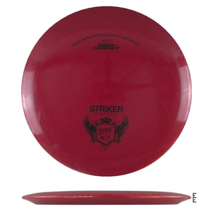 Red Striker Gold disc golf disc