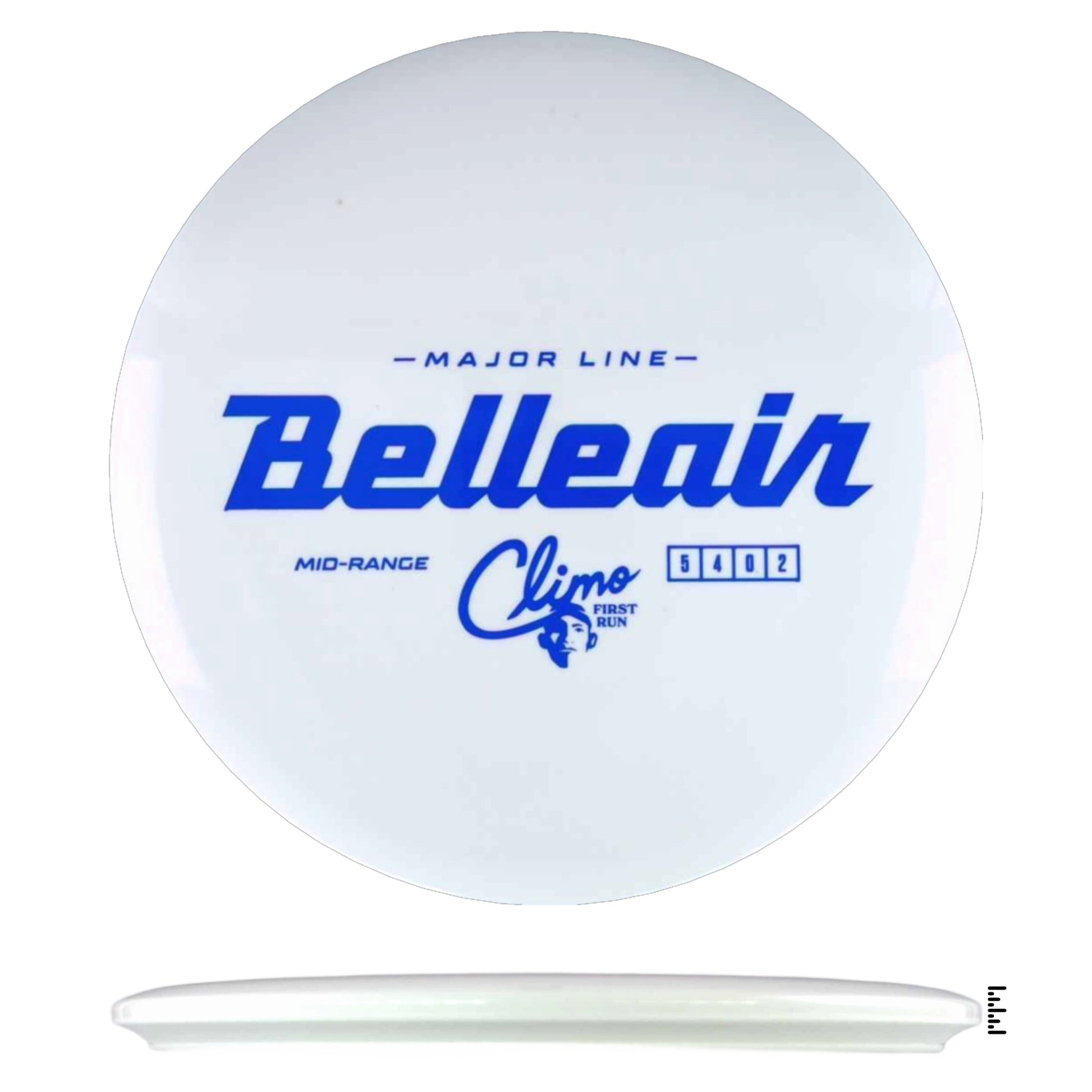 Major Line Belleair First Run - White - Powergrip USA