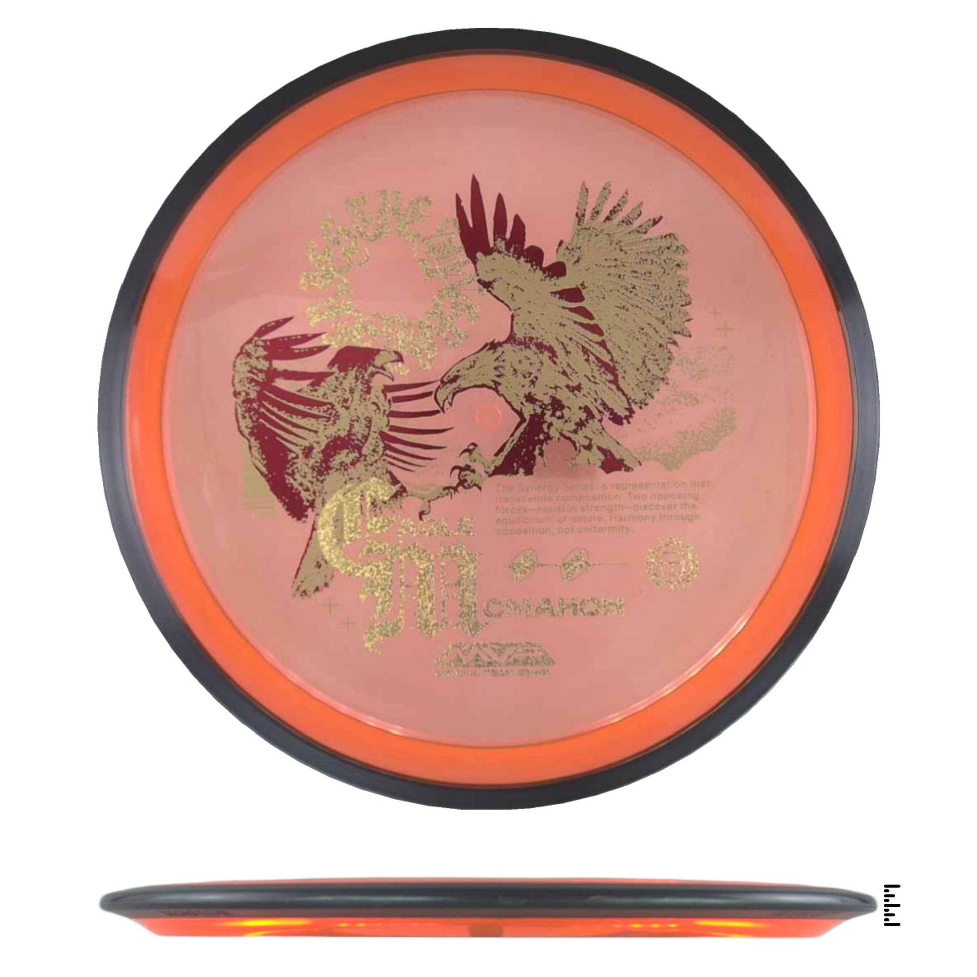 MVP Disc Sports Proton Resistor - Eagle McMahon Synergy Series - Orange - Powergrip USA
