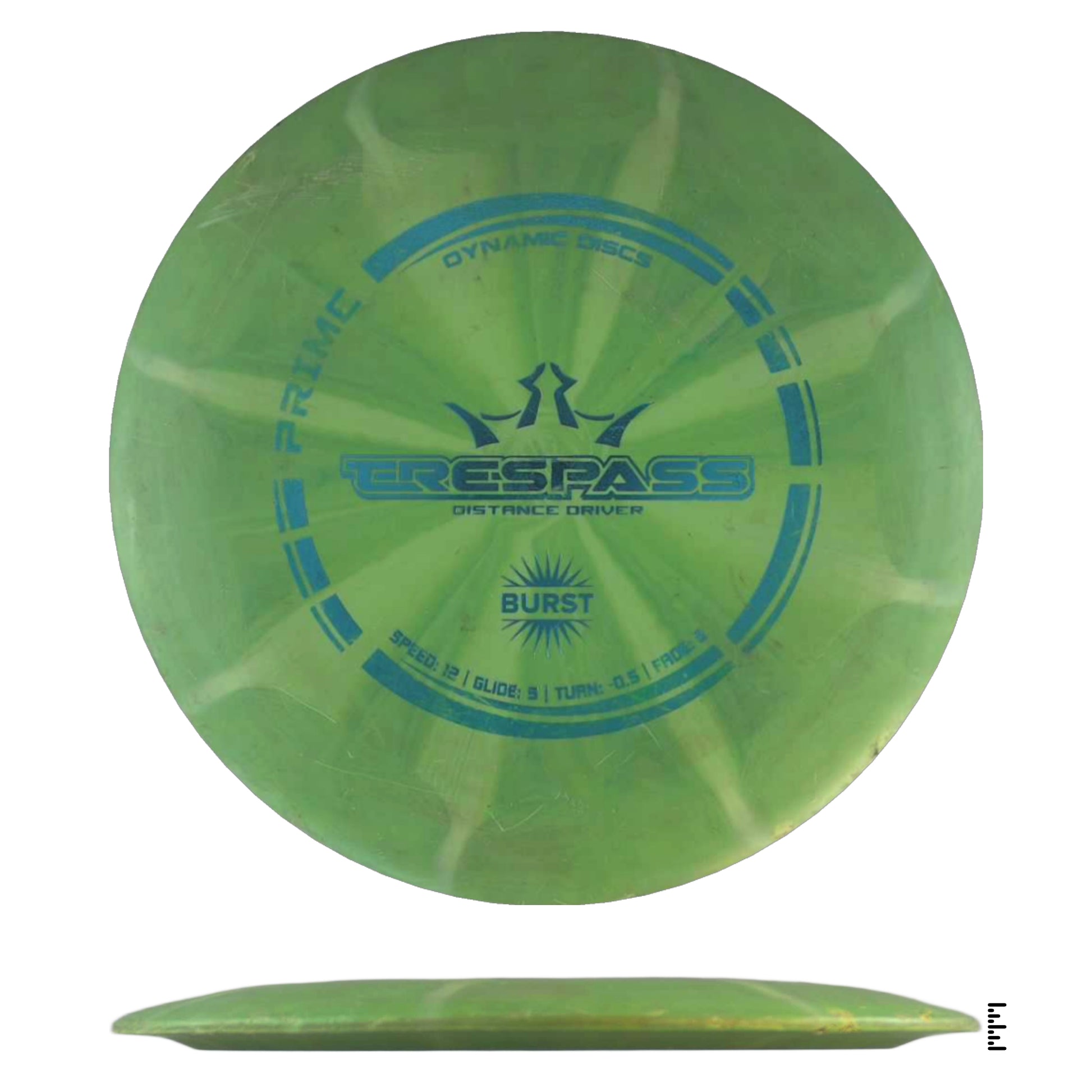 Dynamic Discs Prime Trespass Burst disc golf disc