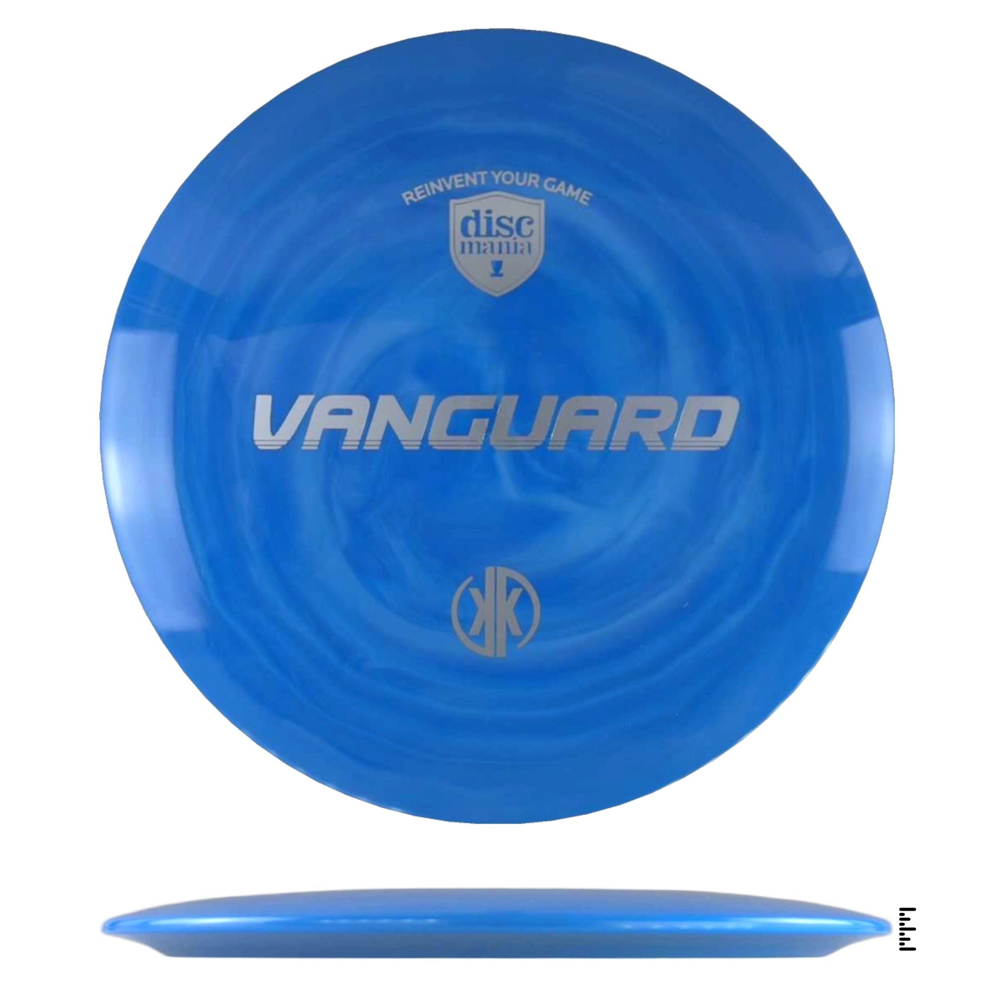 Discmania Swirl S - Line Vanguard Creator Series - Blue - Powergrip USA