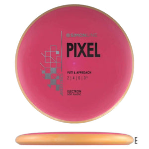Axiom Discs Simon Line Electron Soft Pixel - Red / Light Orange - Powergrip USA