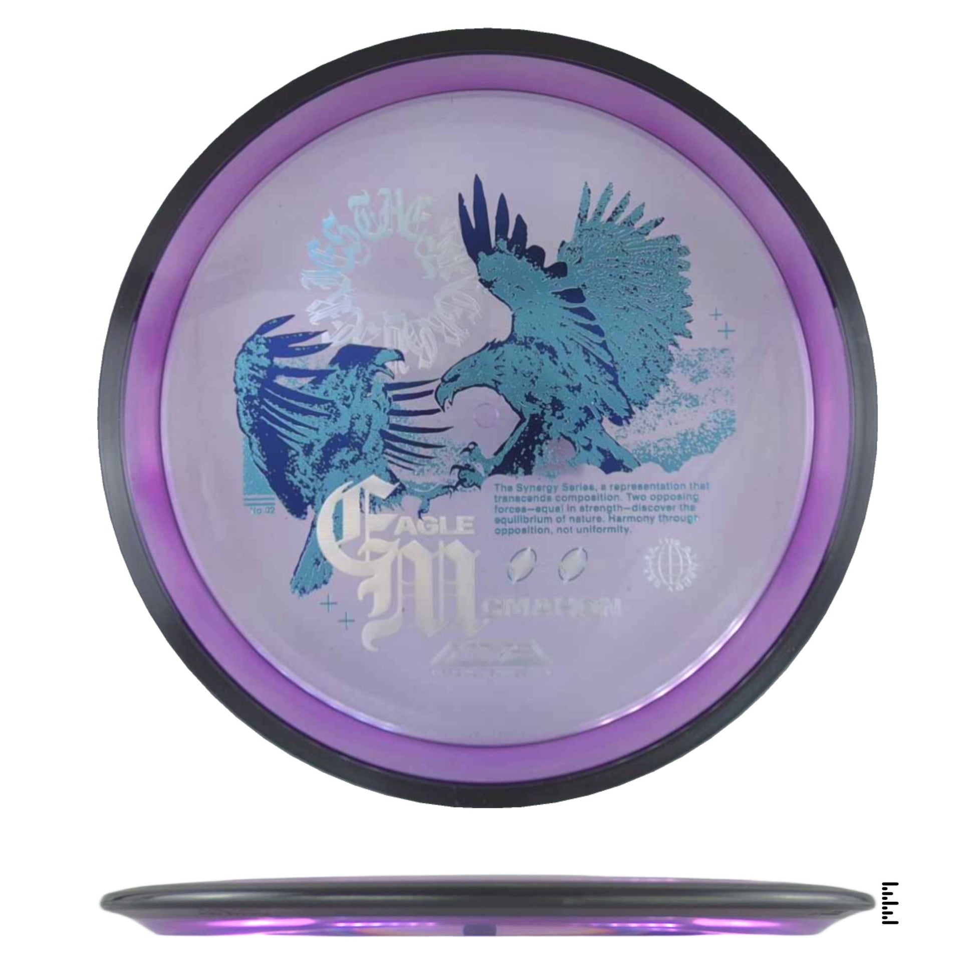 MVP Disc Sports Proton Resistor - Eagle McMahon Synergy Series - Violet - Powergrip USA