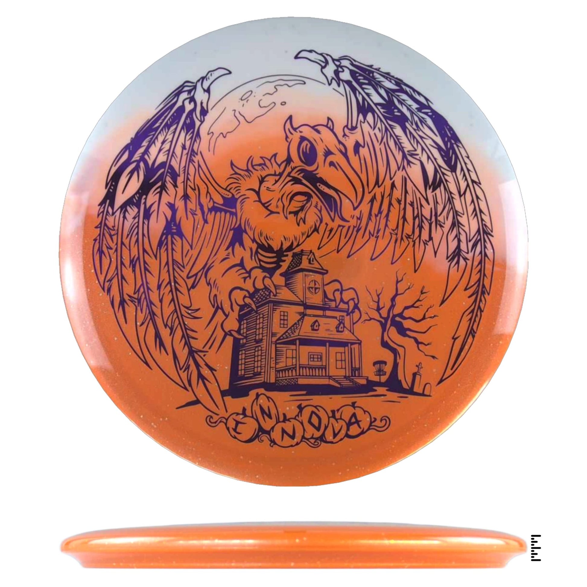 Innova Duo Roc3 - 2025 Halloween Edition - White / Orange - Duo - Powergrip USA