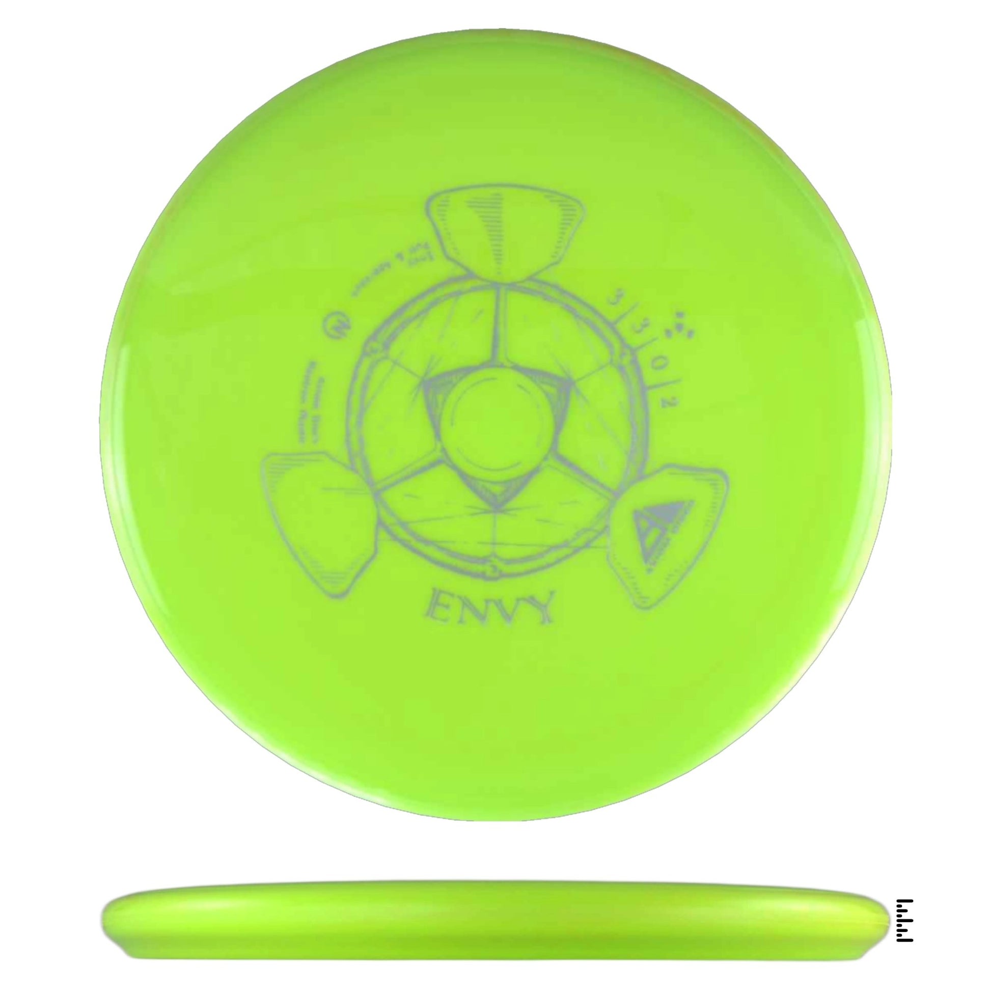 Axiom Discs Neutron Envy - Fluorescent Yellow - Powergrip USA