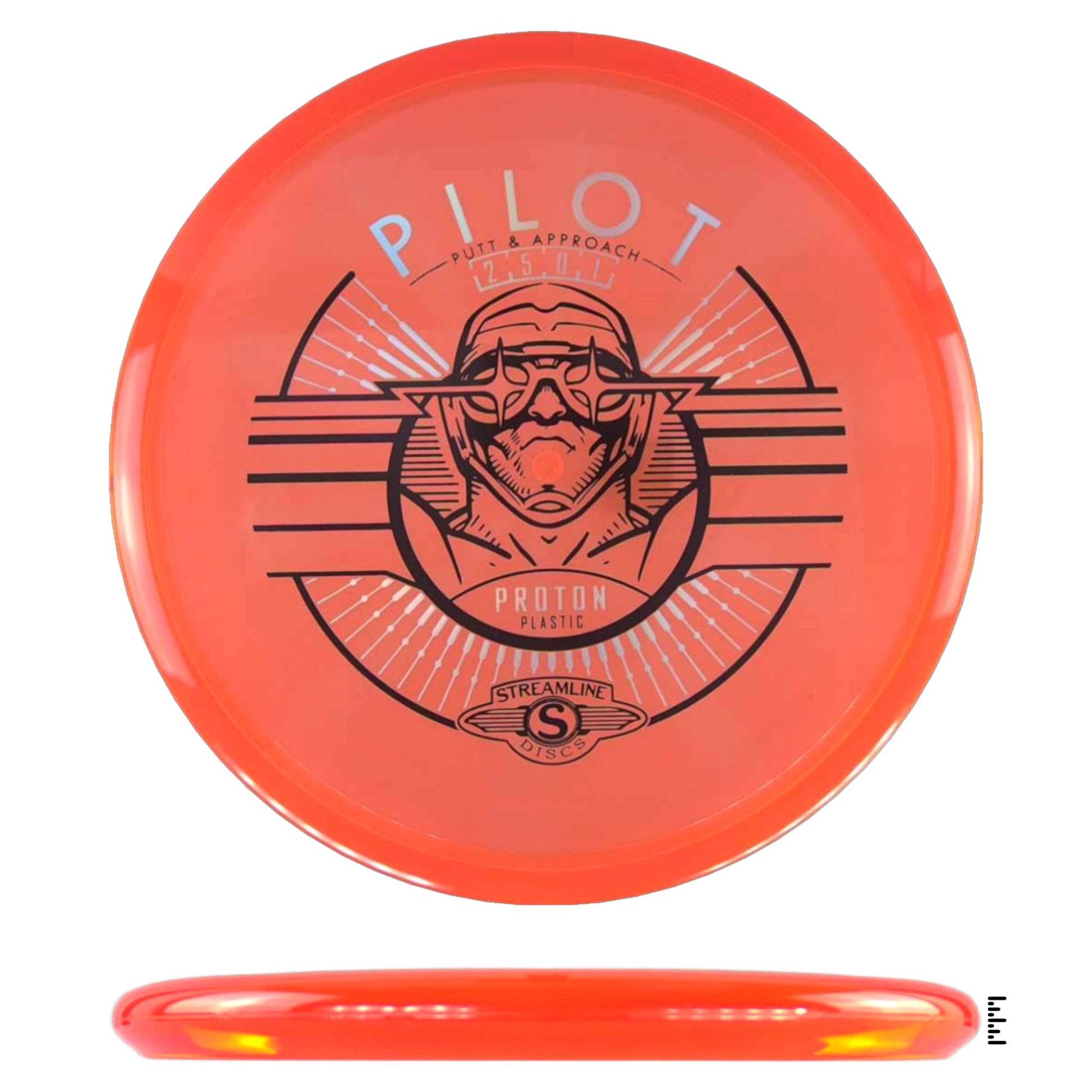 Streamline Discs Proton Pilot - Orange - Powergrip USA