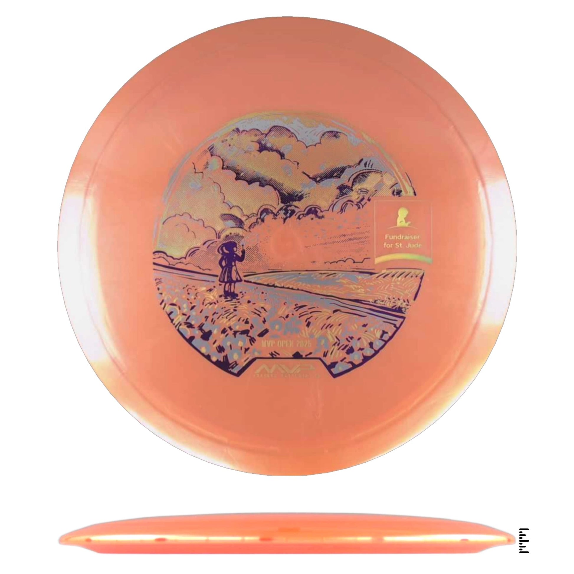 Streamline Discs Plasma Shift - Special Edition St. Jude Fundraiser - Orange - Powergrip USA