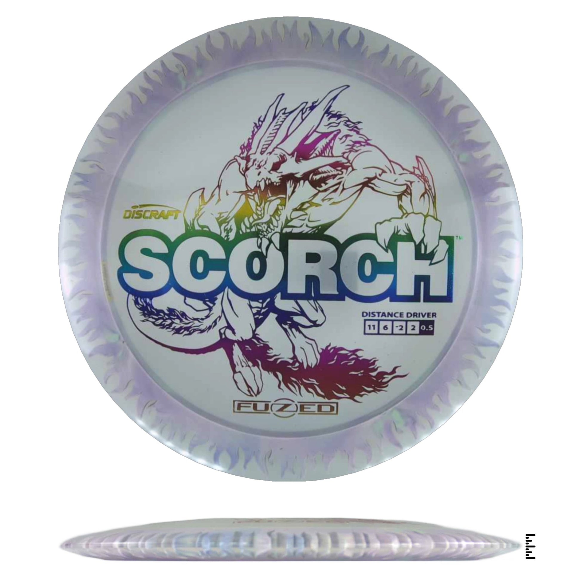 Discraft Fuzed Line Scorch - Unique - Powergrip USA