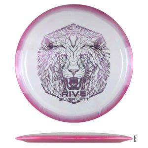 Latitude 64 Rive disc golf disc with lion graphic