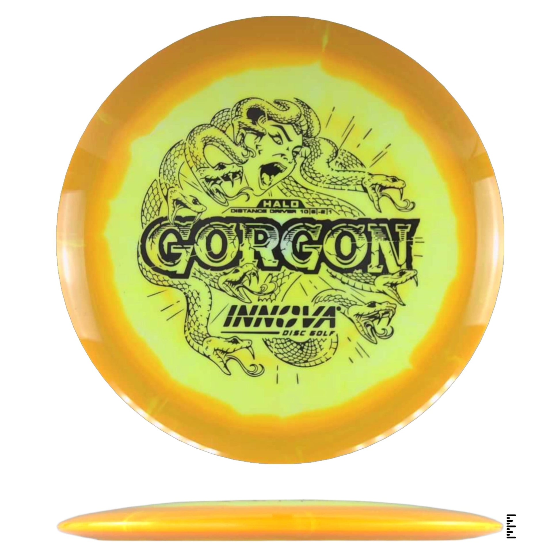 Innova Halo Star Gorgon - Yellow / Orange - Powergrip USA