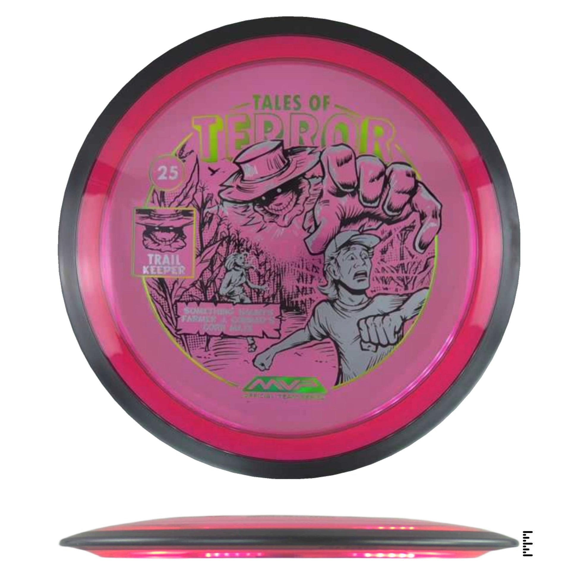 MVP Disc Sports Proton Trail - 2025 Halloween Special Edition - Magenta - Powergrip USA