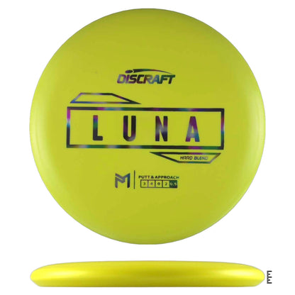 Discraft Putter Line Hard Luna - Yellow - Powergrip USA