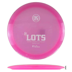 Pink Kastaplast Lots disc golf disc