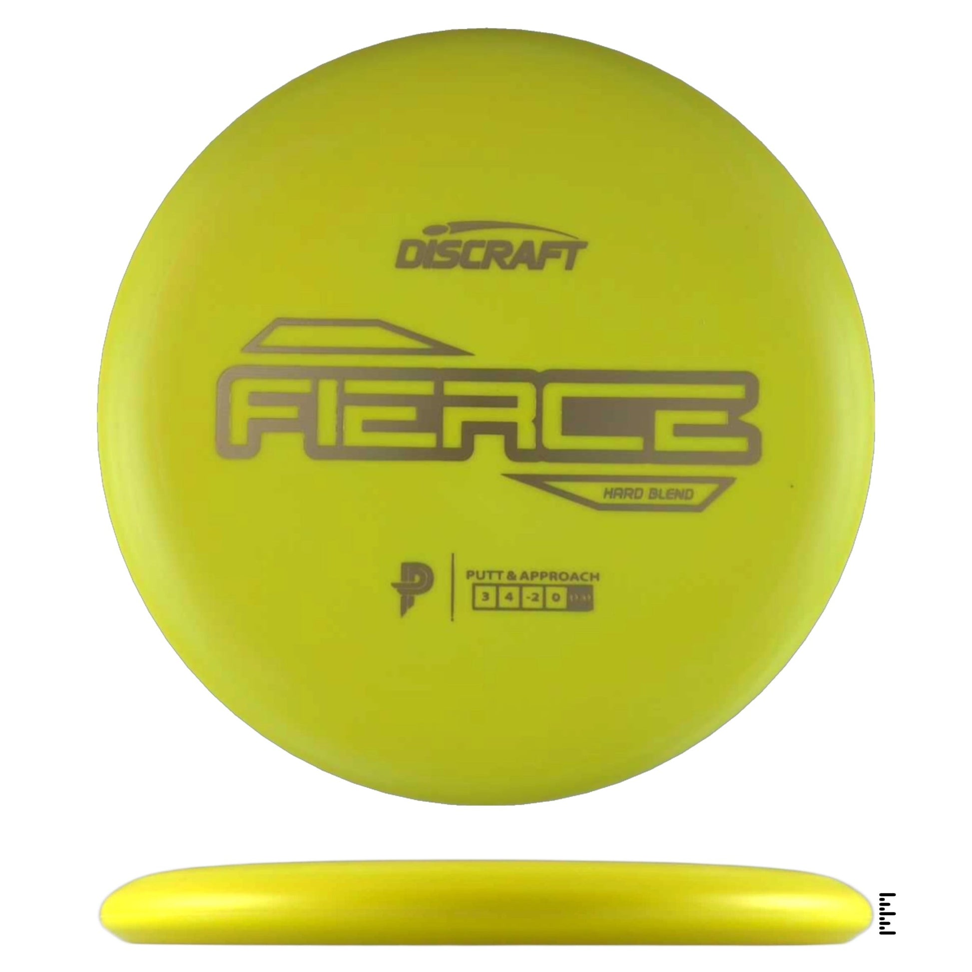 Discraft Putter Line Hard Fierce Paige Pierce Signature - Yellow - Powergrip USA