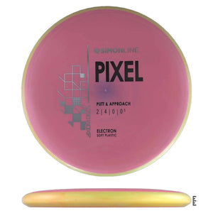 Axiom Discs Simon Line Electron Soft Pixel - Rose / Light Orange - Powergrip USA
