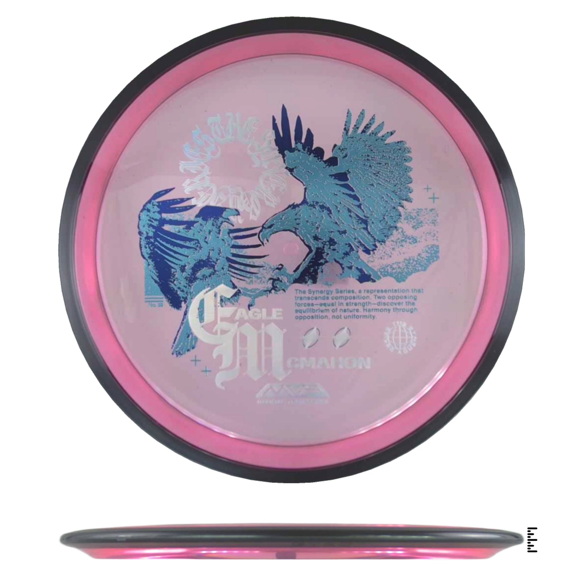 MVP Disc Sports Proton Resistor - Eagle McMahon Synergy Series - Pink - Powergrip USA