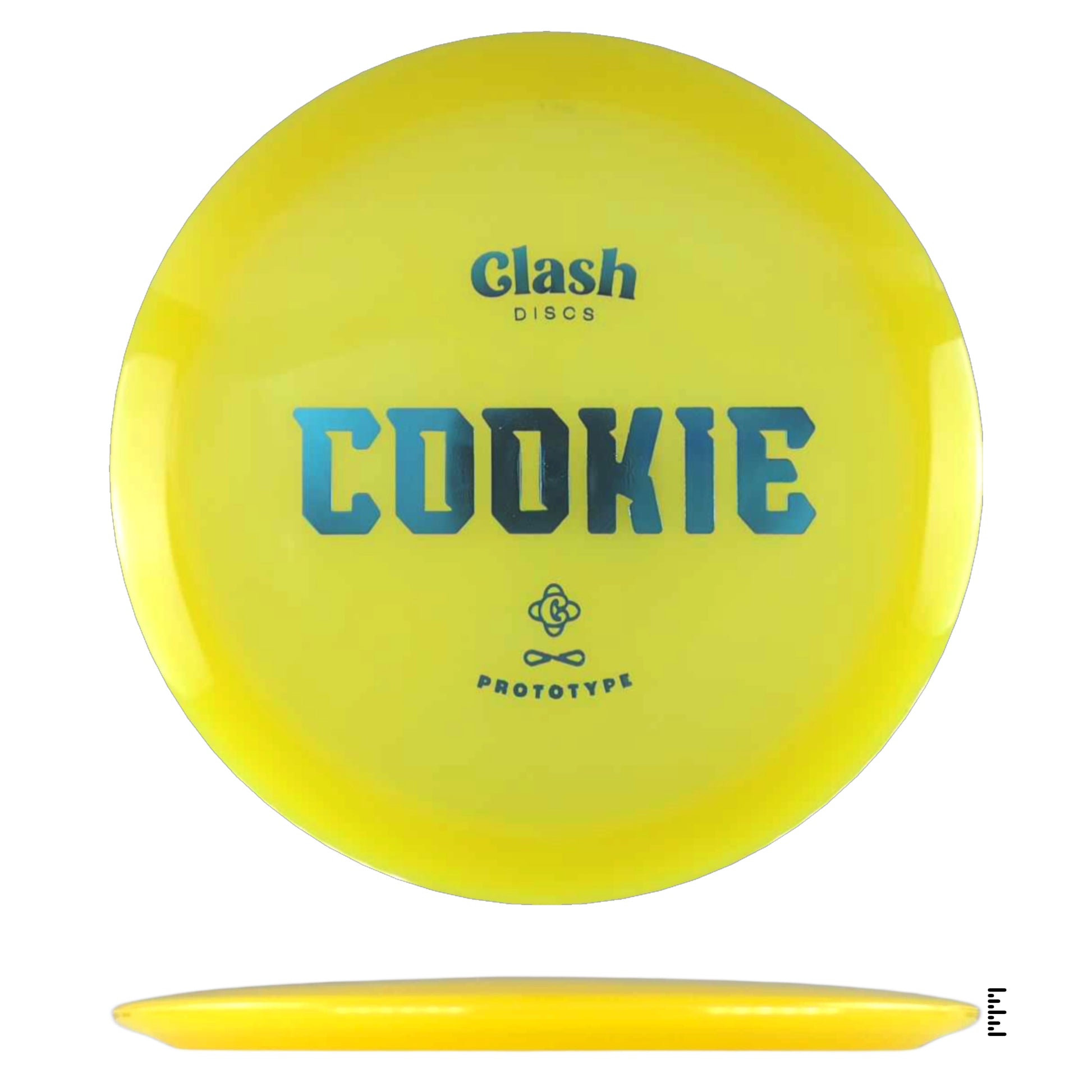 Clash Discs Cookie prototype disc golf disc