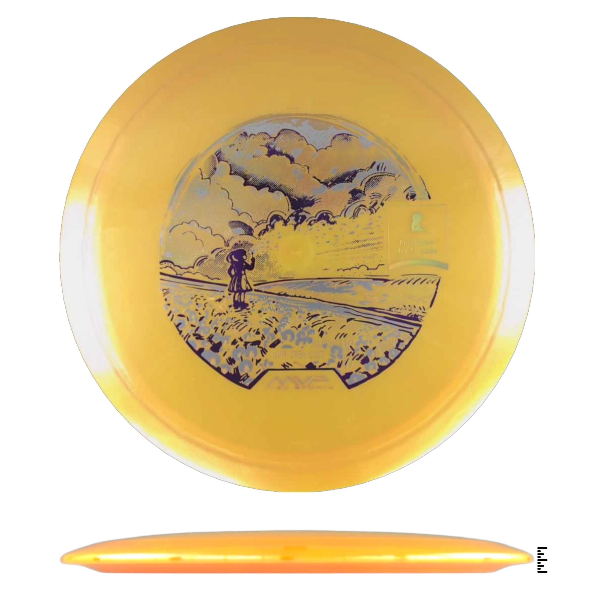 Streamline Discs Plasma Shift - Special Edition St. Jude Fundraiser - Tangerine - Powergrip USA