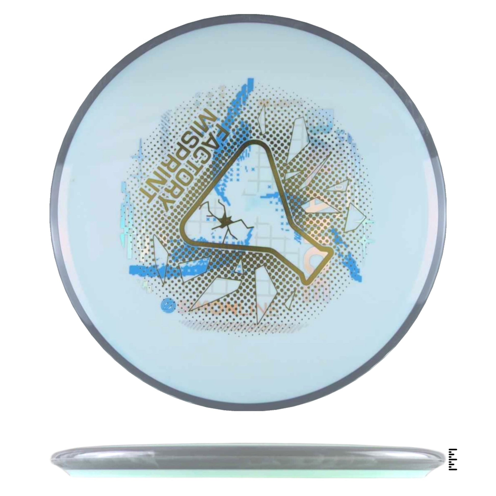 Axiom Discs Neutron Balance Factory Misprint - White / Gray - Powergrip USA