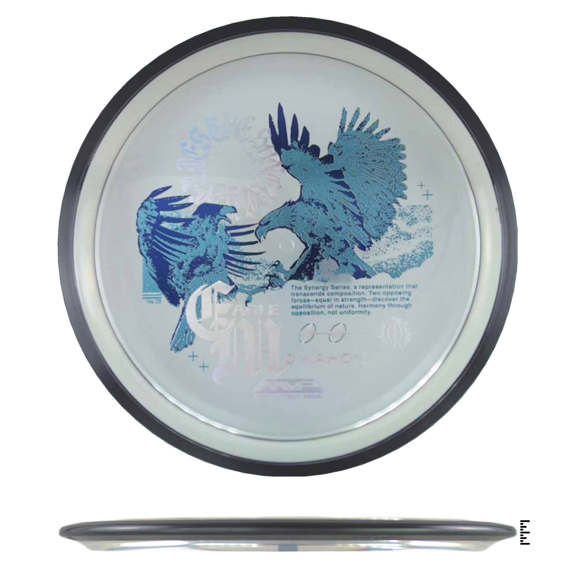 MVP Disc Sports Proton Resistor - Eagle McMahon Synergy Series - Clear - Powergrip USA