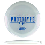 Climo Disc Golf Victory Line Osprey Prototype - White - Powergrip USA