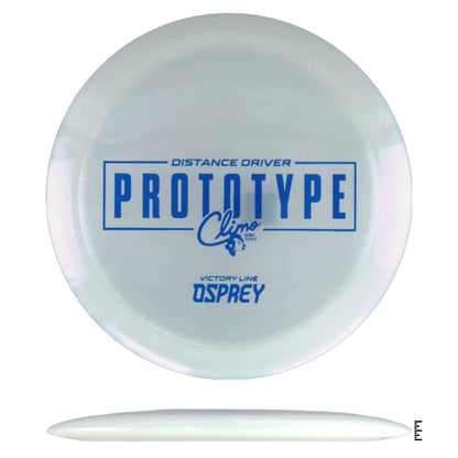 Climo Disc Golf Victory Line Osprey Prototype - White - Powergrip USA
