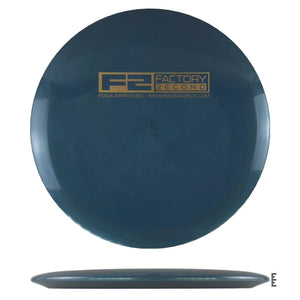 Dark blue Innova Factory Second disc golf disc