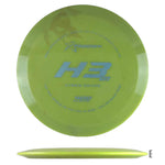 Green disc golf disc, H3, ec241d1a-611d