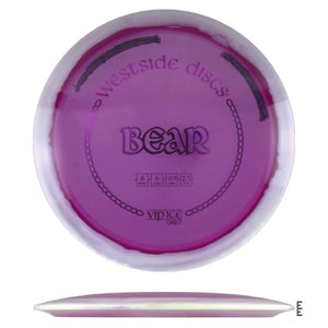 Westside Discs Bear disc golf disc in purple,...