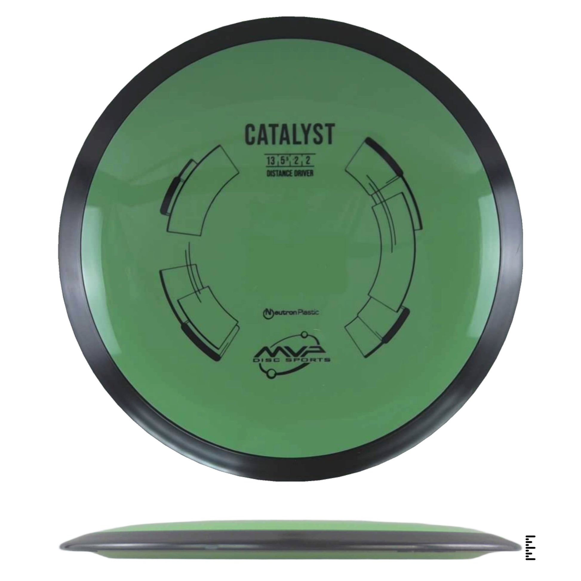 MVP Disc Sports Neutron Catalyst - Green - Powergrip USA