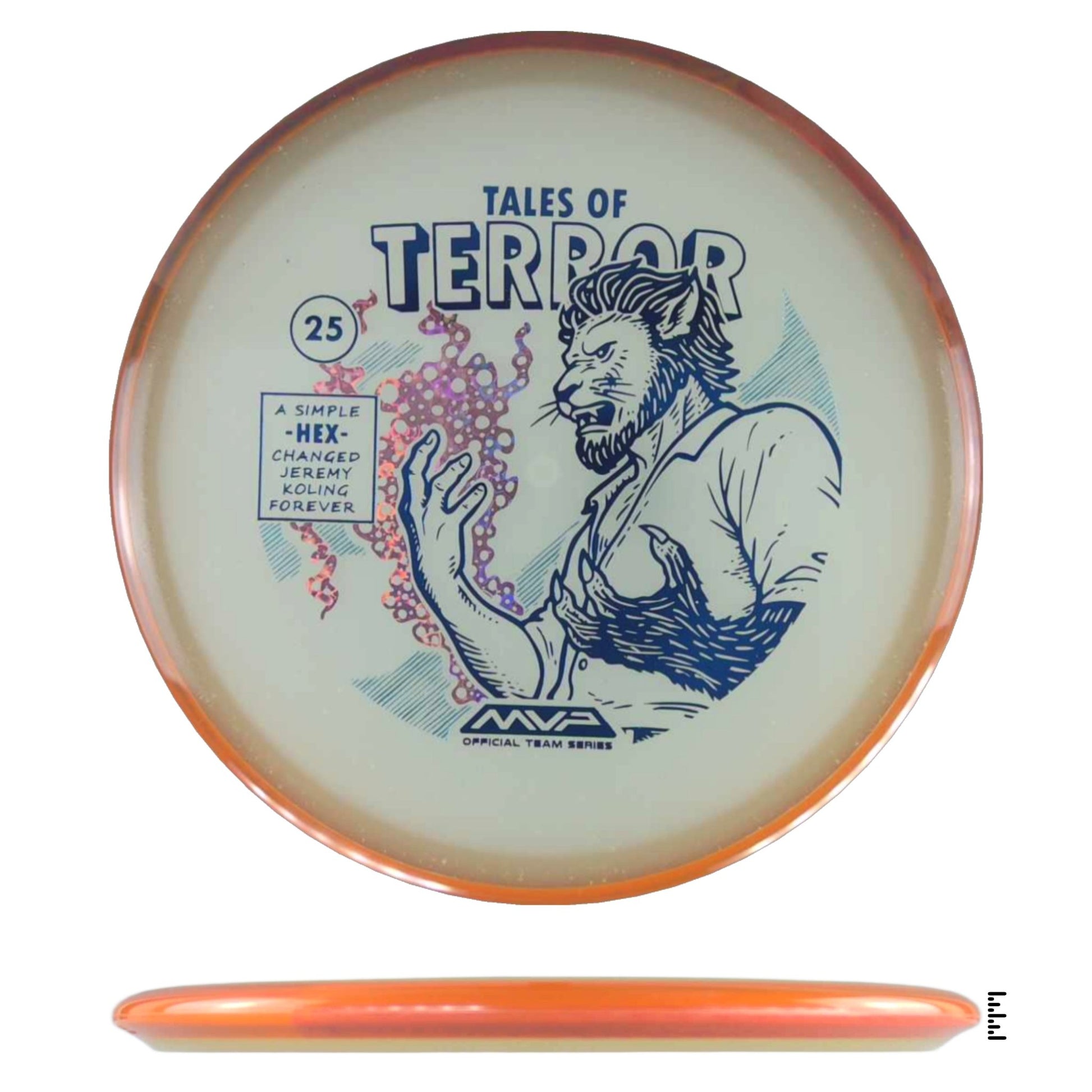 Axiom Discs Particle Eclipse Hex - 2025 Halloween Special Edition - Unique - Powergrip USA