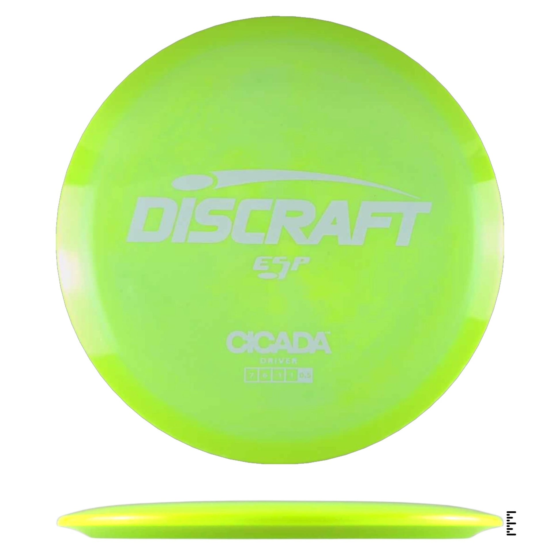 Discraft ESP Cicada - Fluorescent Yellow - Powergrip USA