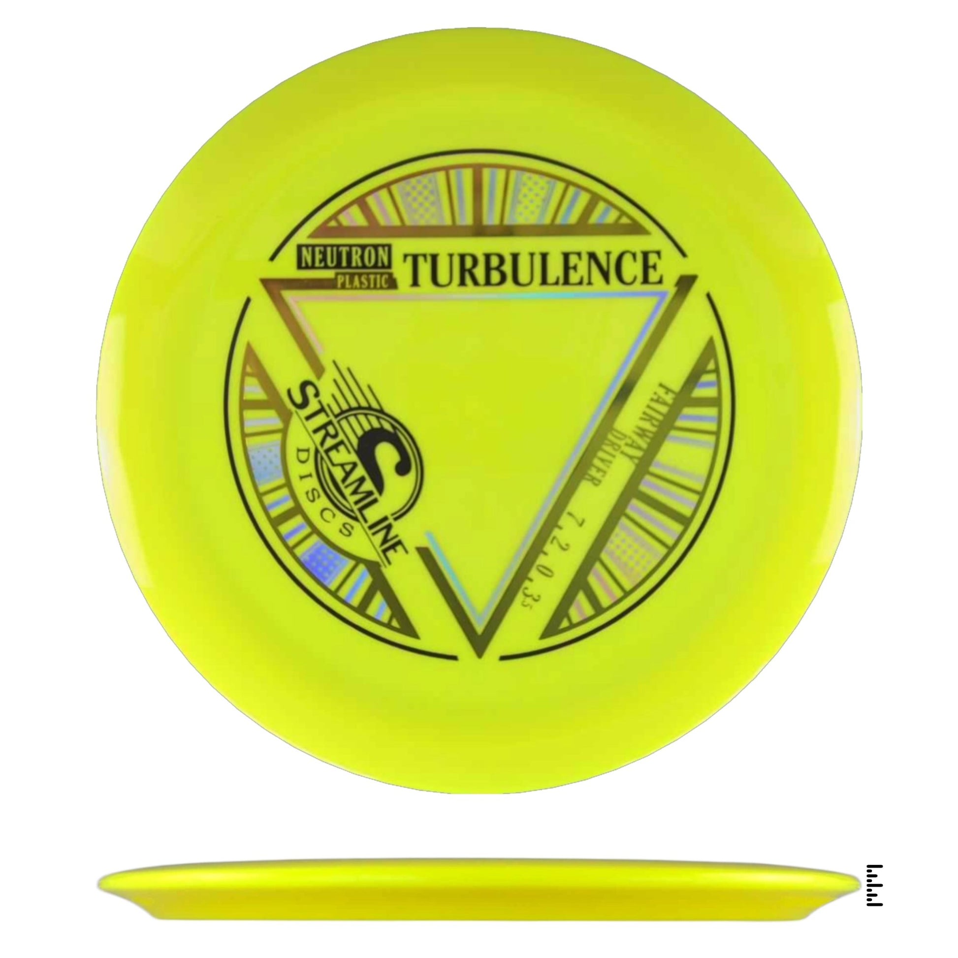 Streamline Discs Neutron Turbulence - Yellow - Powergrip USA