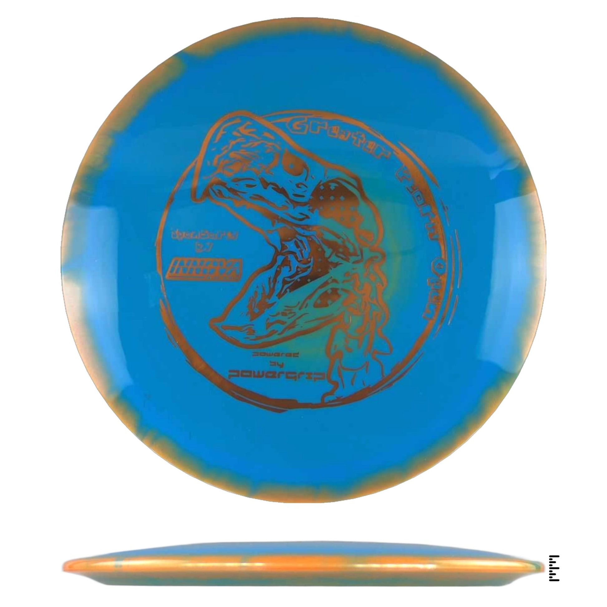 Innova Halo Firebird - 2024 Greater Peoria Open - Blue / Orange - Powergrip USA
