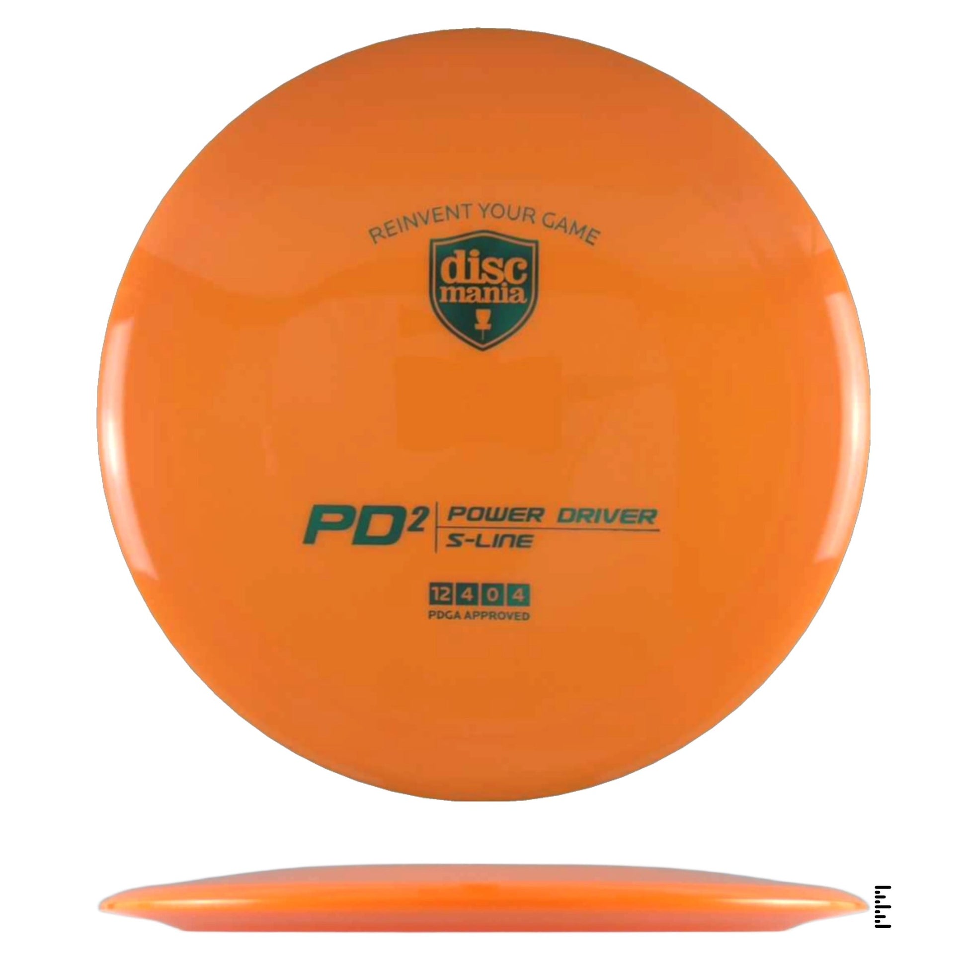 Discmania S - Line PD2 - Orange - Powergrip USA