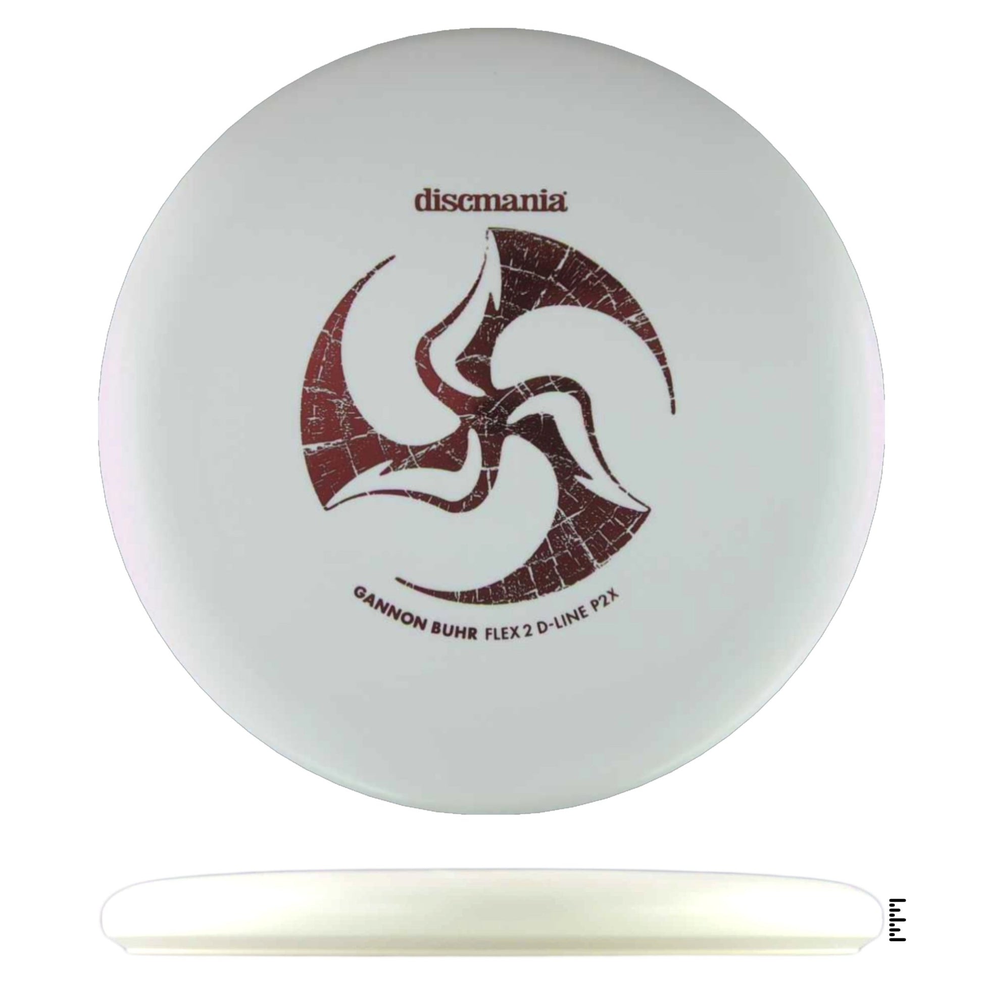 Discmania D - Line Flex 2 P2x Gannon Buhr Signature Series Huk Lab Collaboration - White - Powergrip USA