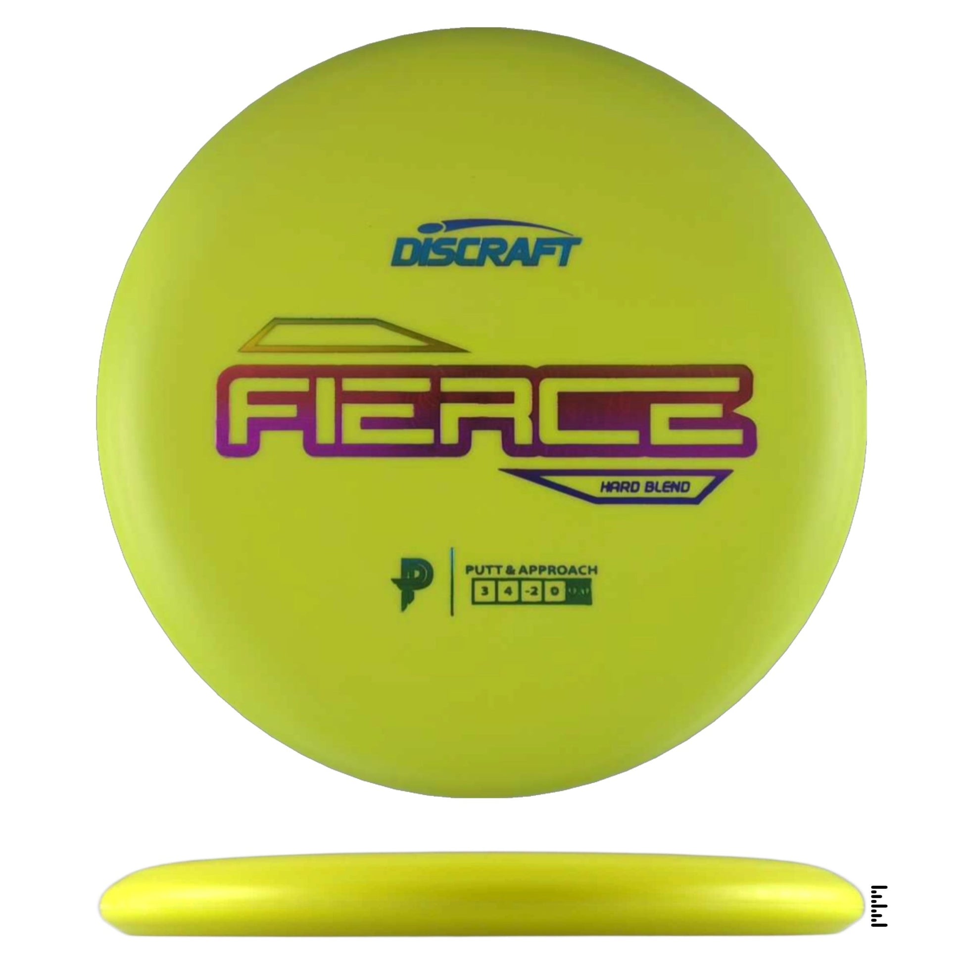 Discraft Putter Line Hard Fierce Paige Pierce Signature - Yellow - Powergrip USA